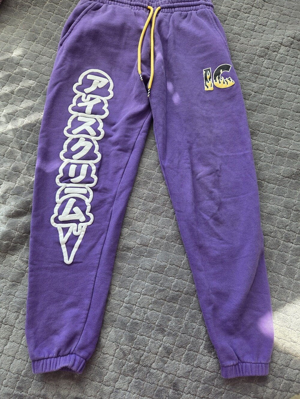 ICECREAM by Billionaire Boys Club Men's Burner Sweatpants - Purple Heliotrope -